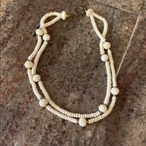 Antique Carved chine Bone Necklace